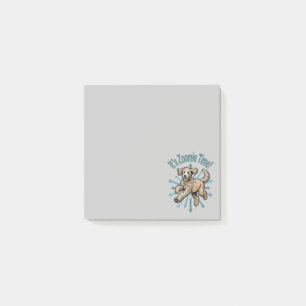 Post-it® Zoomie Time Golden Doodle