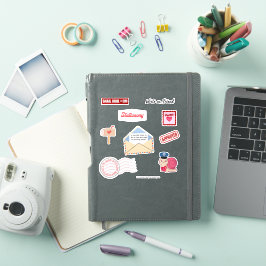 Post-Liebes-Stift-Freund-Vinyl-Aufkleber Aufkleber