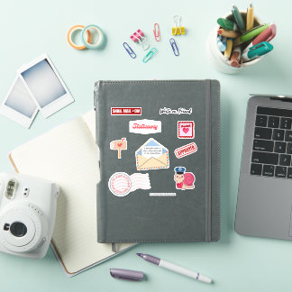 Post-Liebes-Stift-Freund-Vinyl-Aufkleber Aufkleber