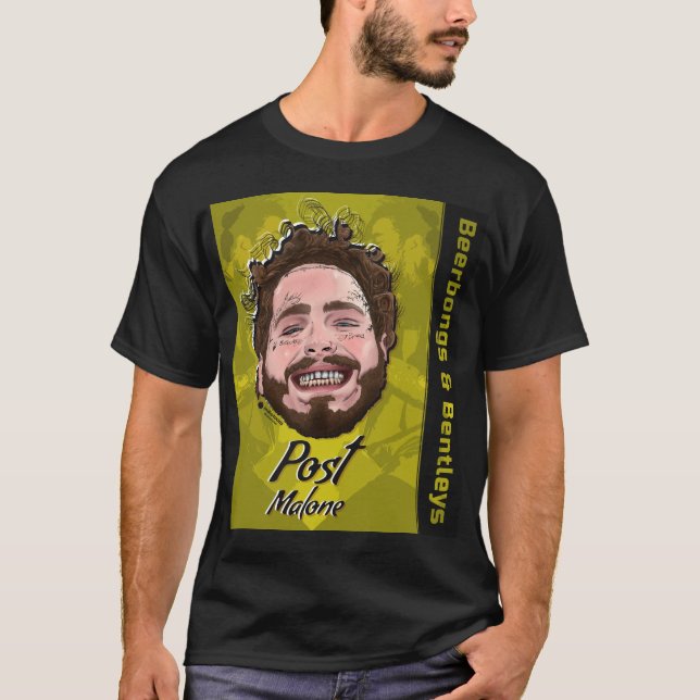 Post Malone T-Shirt (Vorderseite)