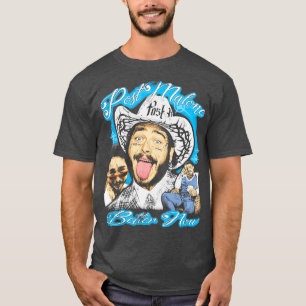 Post malone vintage 80s bootleg design TShirt