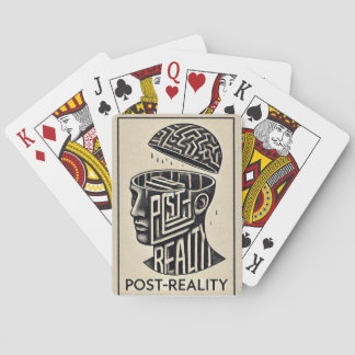 Post-Reality playing Cards Spielkarten