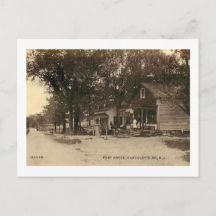Post, Schooley's Mountain, NJ Vintag Postkarte