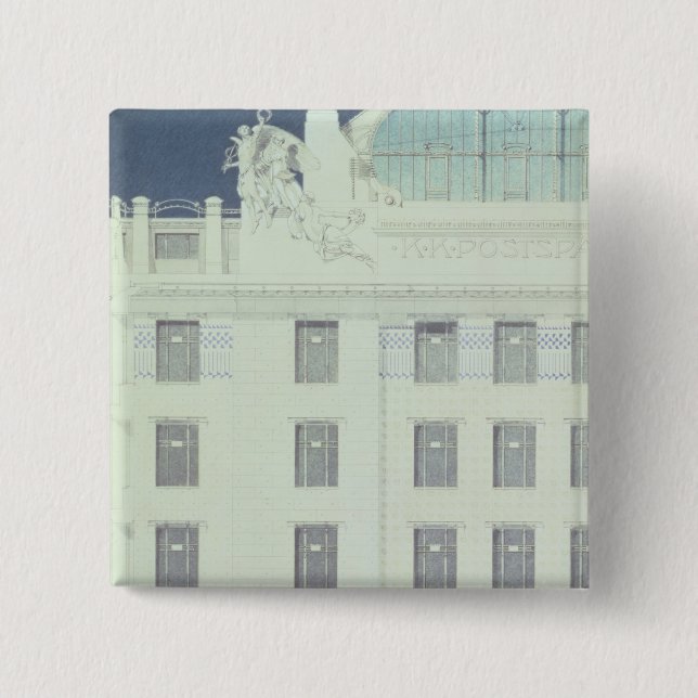 Post-Sparkasse, Wien Button (Vorderseite)