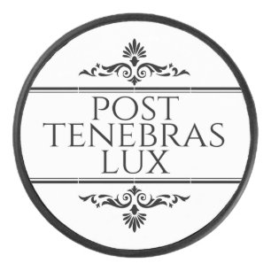 Post Tenebras Lux Eishockey Puck