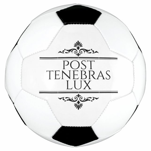 Post Tenebras Lux Fußball (Vorderseite)