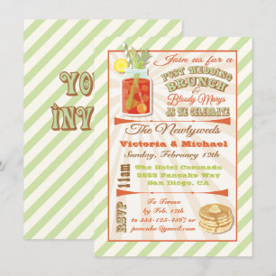 Post Wedding Brunch und Bloody Marys Einladung
