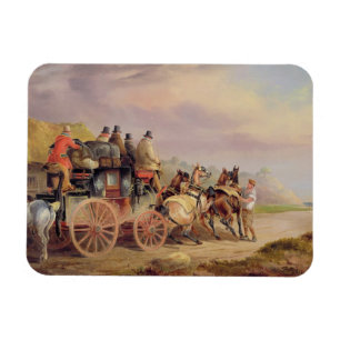 Post-Züge auf der Straße: Das "Quecksilber" Devo Magnet