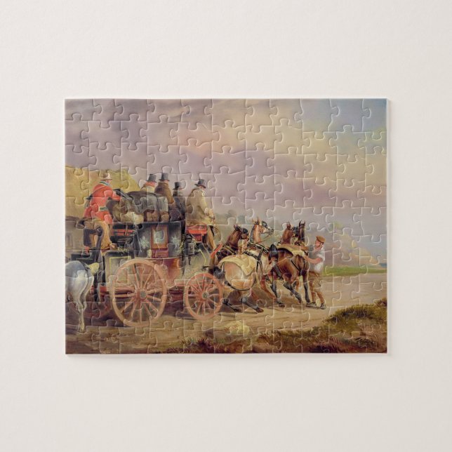 Post-Züge auf der Straße: Das "Quecksilber" Devonp (Horizontal)