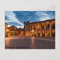 Postacard Arena von Verona