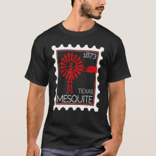 Postage Briefmarke mit alter Windkraftanlage in Me T-Shirt