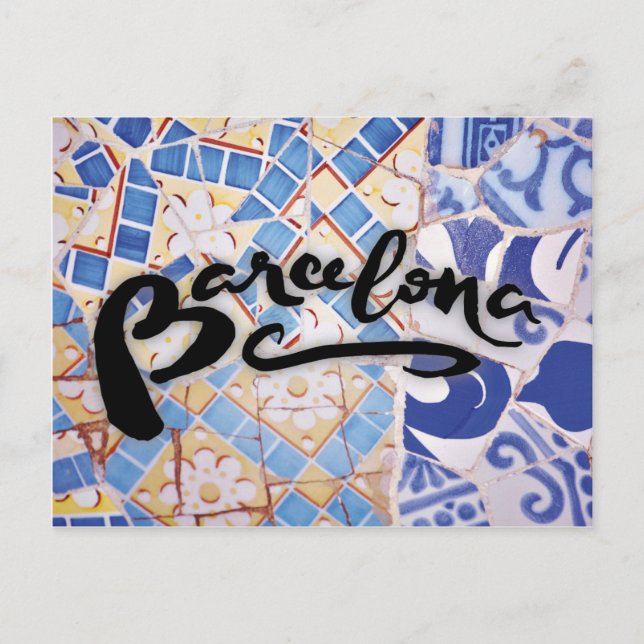 Postal de Barcelona Postkarte (Vorderseite)