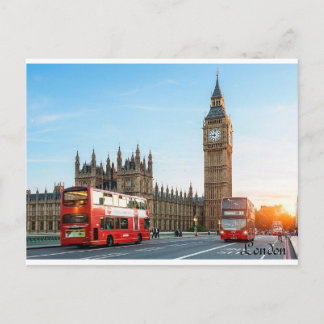 Postal London. Postkarte