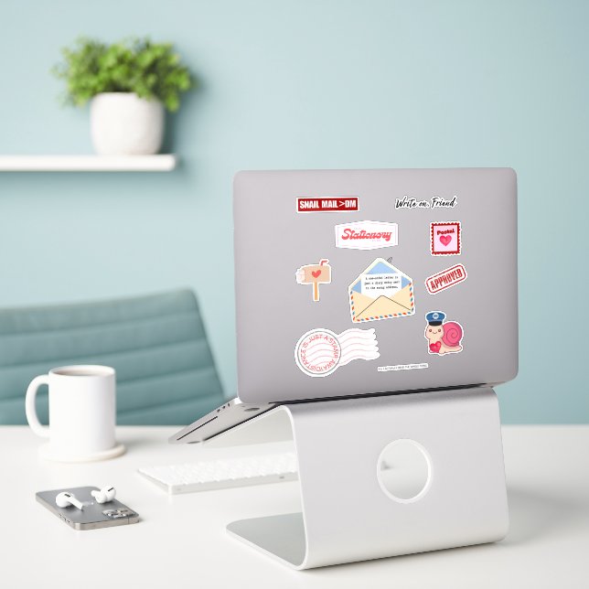 Postal Love Pen Pal Vinyl Stickers (Ordinateur portable sur le bureau)
