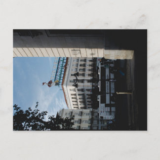 Postal Madrid España puerta del Sol Postkarte