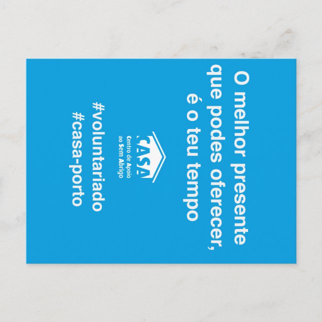 Postal - O melhor presente Postkarte (Vorderseite)
