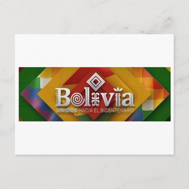 Postal Unidos hacia el bicentenario Postkarte (Vorderseite)