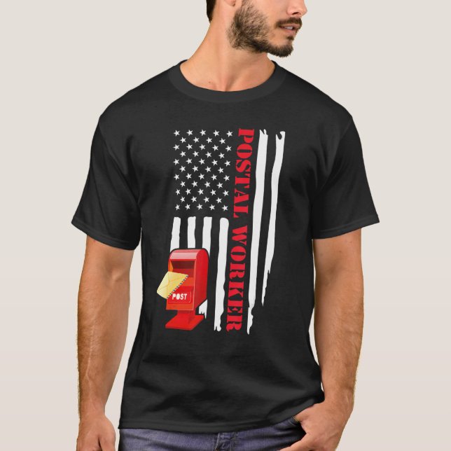 Postal Worker Art Men Women Postman Post Office Me T-Shirt (Vorderseite)