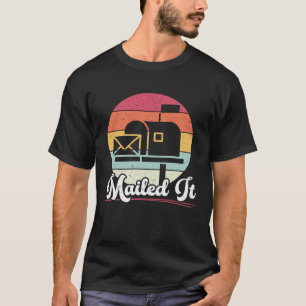 Postal Worker Mailman Postversand E-Mail Esco T-Shirt