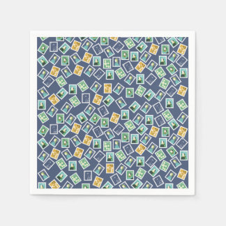Postal Worker Paper Napkins Serviette