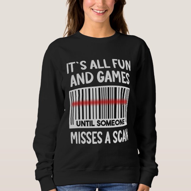 Postal Worker Quote For Mailman Sweatshirt (Vorderseite)