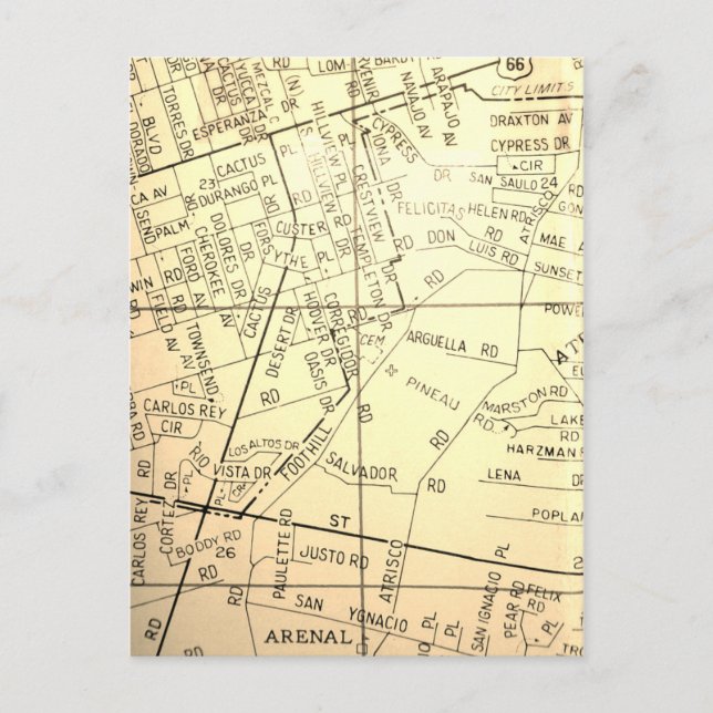 Postale Albuquerque, carte Vintage NM (Devant)