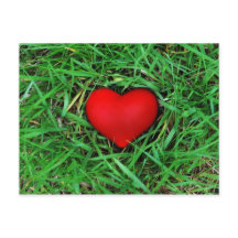Amour respectueux de l'environnement - Carte posta