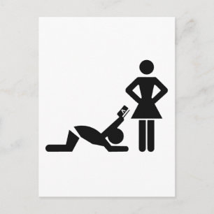 Postale Amusante proposition de mariage avec carte de créd