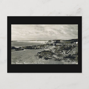 Postale Ancien rond-point de carte postale, Co Galway