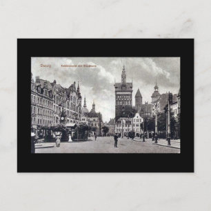 Postale Ancienne carte postale, Gdansk/Danzig - Kohlenmark