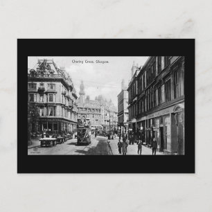 Postale Ancienne carte postale, Glasgow, Charing Cross