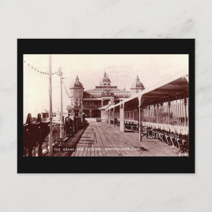 Postale Ancienne carte postale, Weston-super-Mare, Grand P