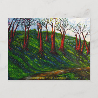 Postale Balade d'été CARTE POSTCARD