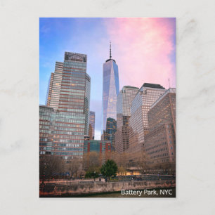 Postale Batterie Park de Staten Island Ferry NYC Carte pos