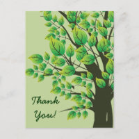 Belle carte de voeux Merci de printemps