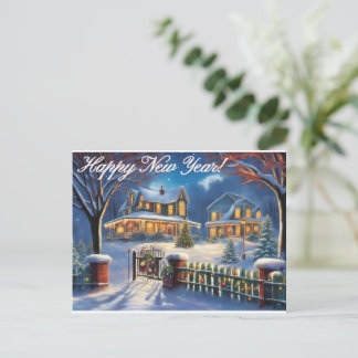 Postale Bonne année carte