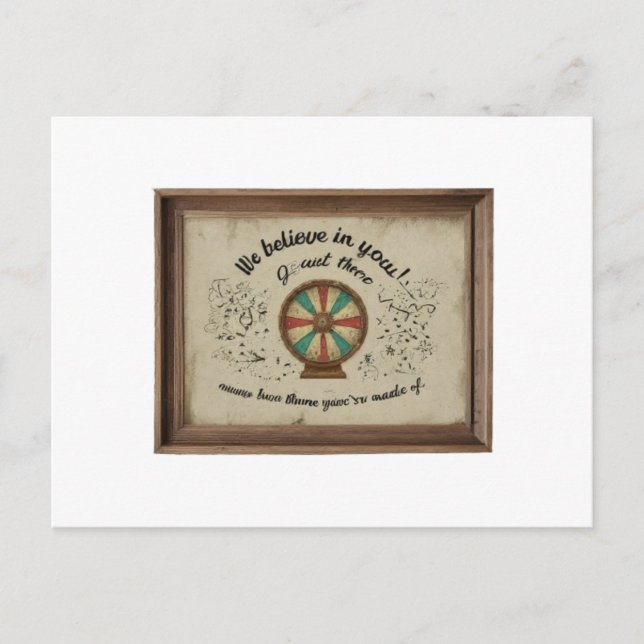 Postale Bonne carte (Devant)