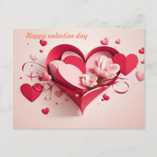 Postale Bonne carte cadeau de la Saint-Valentin