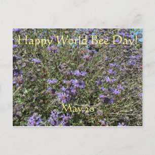 Postale Bonne Journée mondiale de l'abeille ! Carte postal