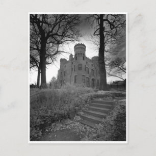 Postale Bougie fantôme, carte Armoire