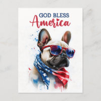 Bouledogue français, Dieu bénisse l'Amérique Carte