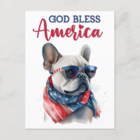 Bouledogue français, Dieu bénisse l'Amérique Carte