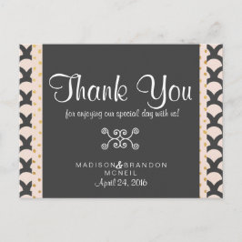 Postale Bright N Belle Carte de remerciements