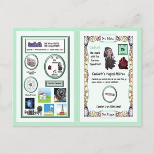 Postale Caelkoth - Carte de commerce césium