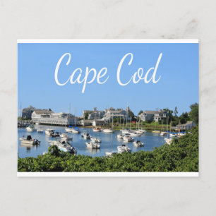 Postale Cape Cod, Harwich MA Wychmere Harbour Carte postal