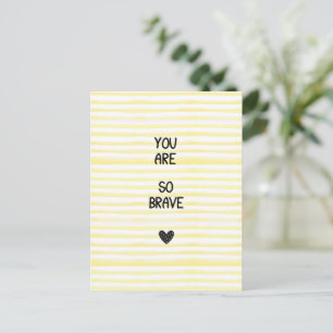 Postale Carte (10,8 x 14,2 cm) - You Are So Brave