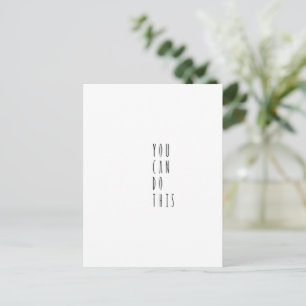 Postale Carte (10,8 x 14,2 cm) - You Can Do This