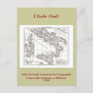 Postale Carte 1806 - L'Italie (Sud)