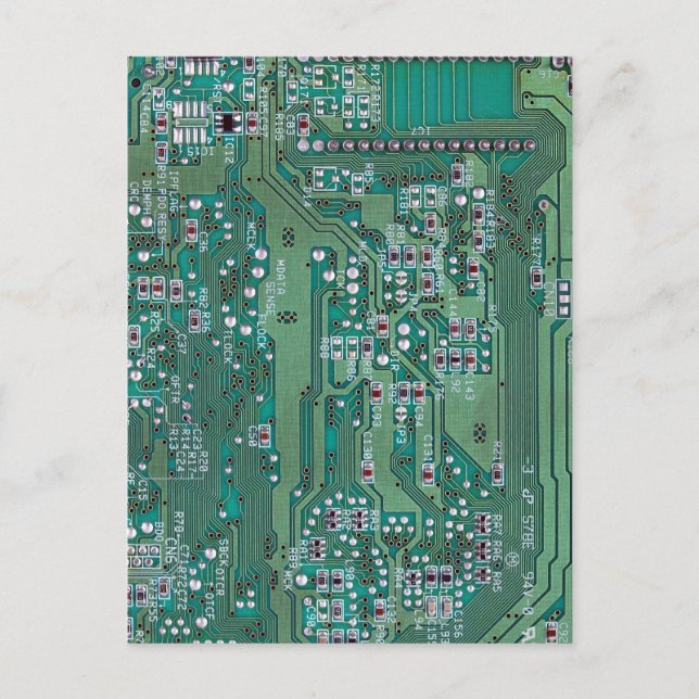 Postale Carte à circuit imprimé (Devant)