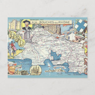 Postale Carte ancienne de la Provence France